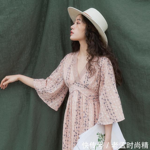 蕾丝|碎花雪纺连衣裙,青春又清纯