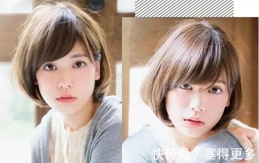 内扣|圆脸女生剪这些短发发型,显脸小效果真的不要太明显咯~