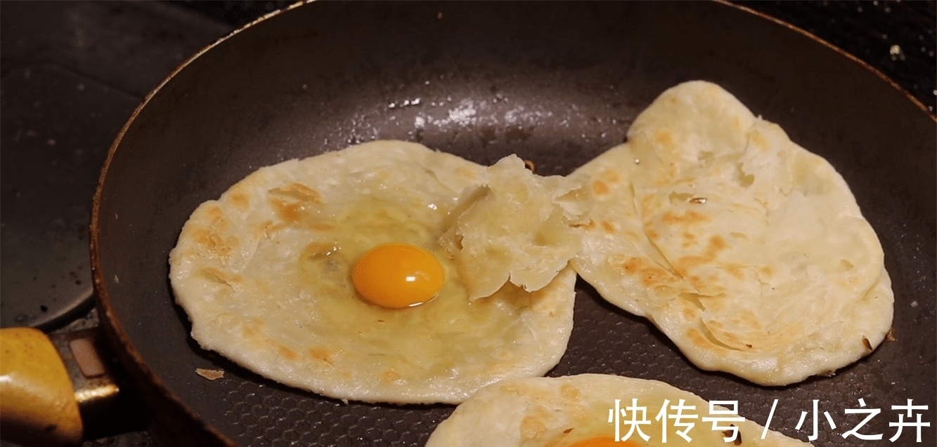 美食达人|手抓饼最好吃的做法, 早餐不用排队买路边摊了, 在家也能做