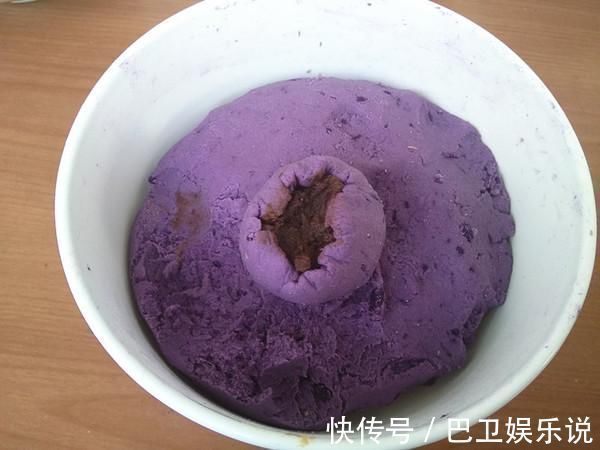 小麦粉|1个紫薯,4勺糯米粉,不用烤箱,不用炸,甜糯松软,比蛋糕好吃