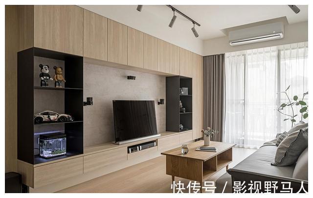 高级感|太喜欢这个90㎡的三口之家,简洁温暖又有高级感,新房照着装!