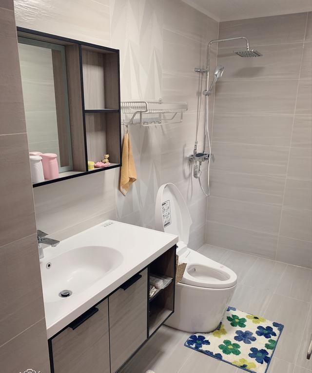 北欧风|新房装修毕业,北欧风的设计超温馨,玄关鞋柜和客厅背景墙超漂亮