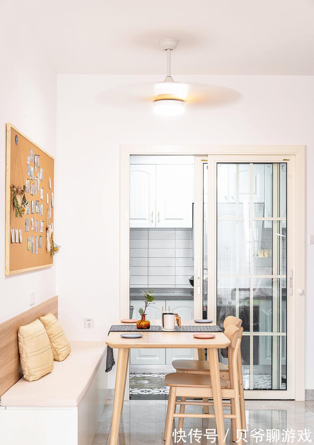 小户型|正式入住新房,不做吊顶,只刷乳胶漆,68㎡硬装7万,简约又耐看