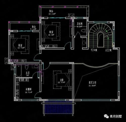 15×11.5米三层中式小别墅，过宁静自然的乡村生活