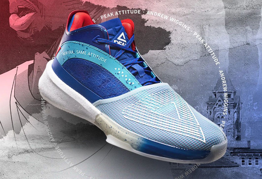 维金斯|安德鲁·威金斯大学母校主题!匹克态极大三角新配色发布