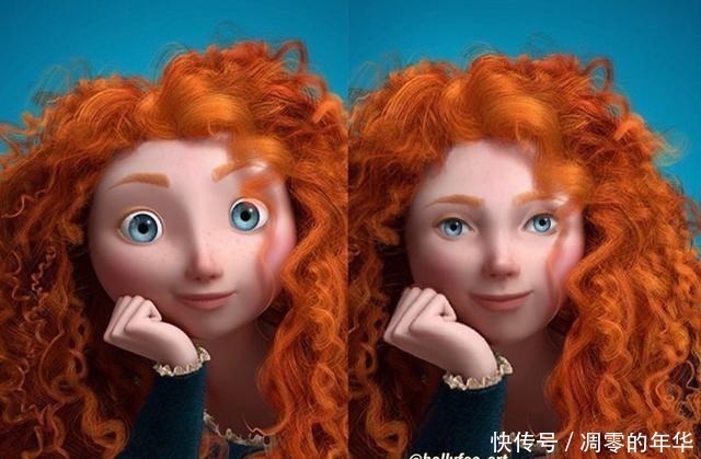 安娜|如何让迪士尼公主更像真人“面部重塑”了解一下,茉莉美到惊艳