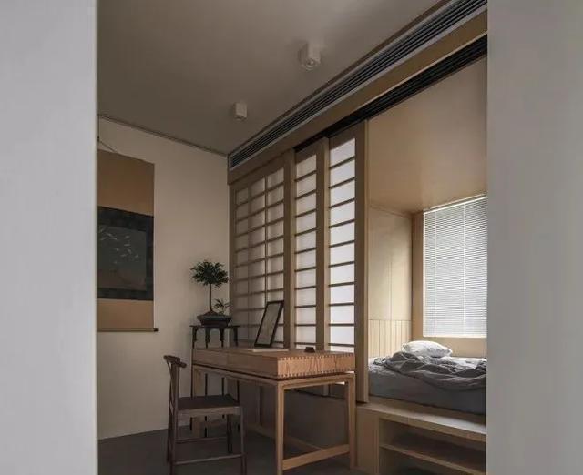 墙面|86年老破小,居然化身治愈系日式小家。网友:这才是改造天花板