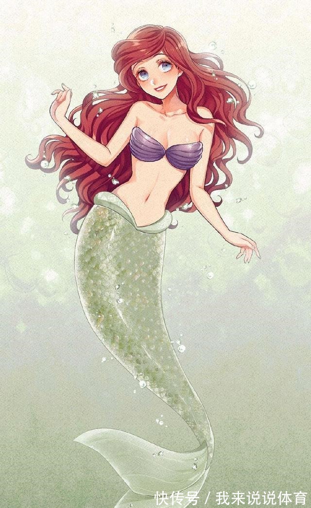 贝儿公主!迪士尼公主“人鱼装”,安娜公主量身打造,茉莉公主颜值巅峰!