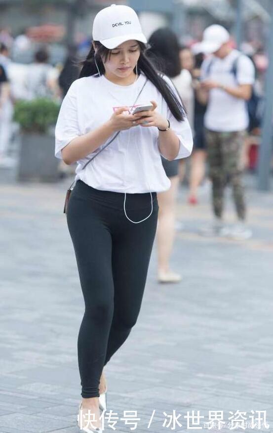 九分打底裤,显高又显瘦,时尚女生都喜欢