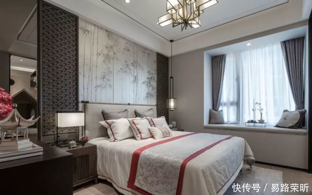 卧室背景墙还是挂婚纱照吗？现在年轻人都流行这样设计，好看又有趣！