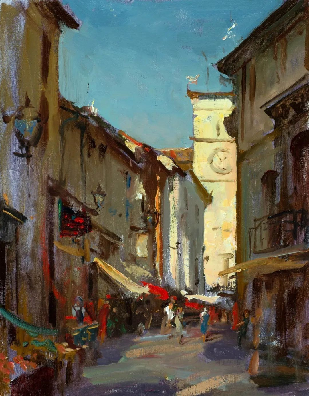 华金·索罗拉|他松散风格的油画,有着特殊令人回味的美