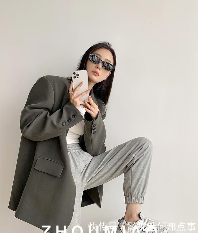 西装外套 初秋外套穿搭公式!照着穿,超时髦!