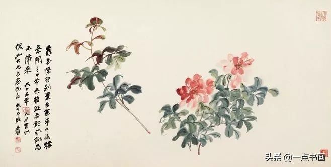 工笔&张大千 花鸟画100幅高清欣赏