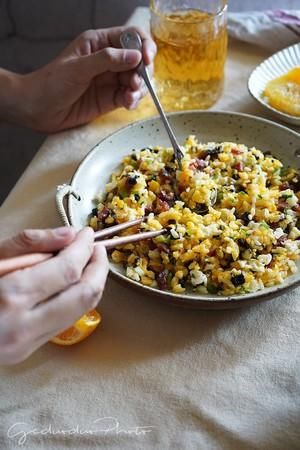 懒人的紫菜蛋炒饭