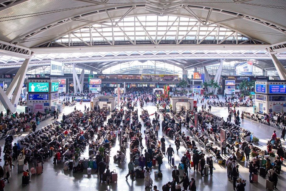 广州南站今日预计发送客流超过2019年春运同期