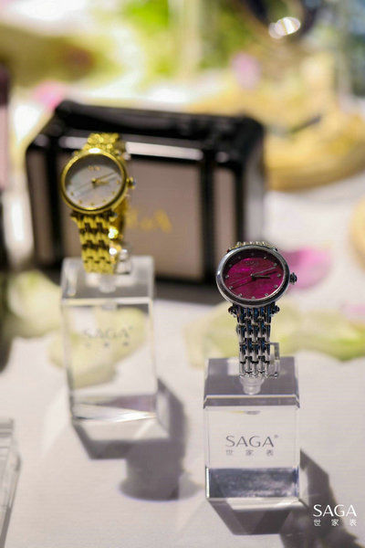 SAGA世家表璀璨发布 女王盛典之夜闪耀外滩