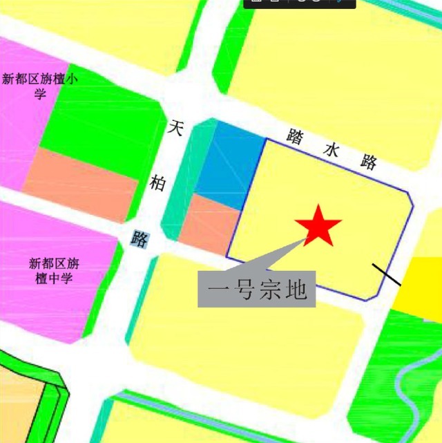 土地|新都区第三批次集中供地详细,共计6宗土地,包含二批次流拍土地