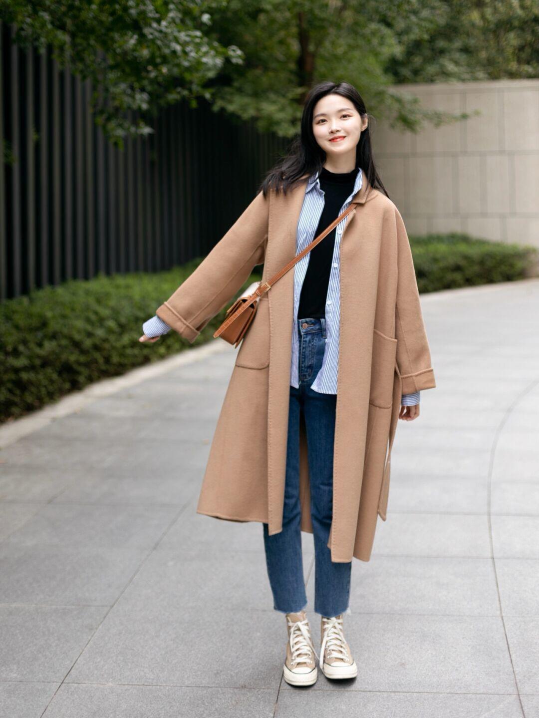 博主 冬季就适合穿“大地色大衣”,成熟稳重又显气质,谁穿都洋气