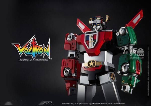 机器人|Blitzway 新品： 百兽王Voltron(战神金刚) -CARBOTIX系列可动手办（38CM高）