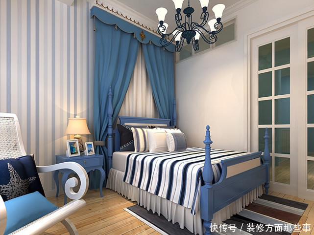 装修图|地中海小户型装修图 30多平还能有储物间很厉害