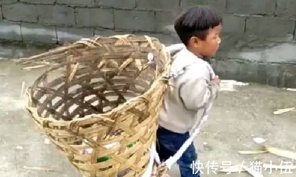 男孩|奇闻:男孩背着大竹筐,帮奶奶捡瓶子,看见孩子的眼神,瞬间泪目