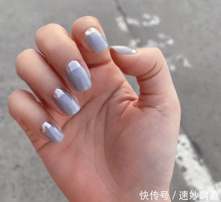 强迫症的克星—反法式美甲，优雅高级，入手不亏