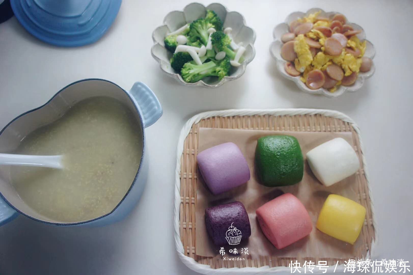 我家|晒晒我家夏天的早餐,一家四口吃的舒坦,每天花样都不同,真美味