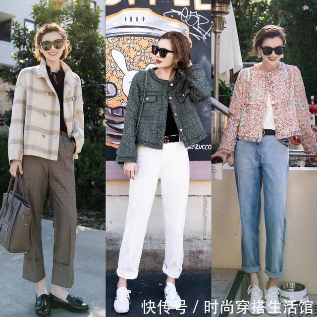 直筒裤|越简单越高级,试试这27种春季穿搭示范,不仅时尚,还很有女人味