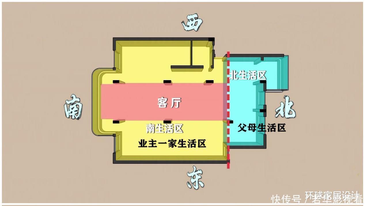 房子|原来这格局叫“婆媳”户型,一套房住两代人,互不打扰又互相照应