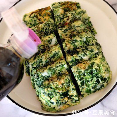 菠菜蛋糕做的对，脆嫩满足又美味