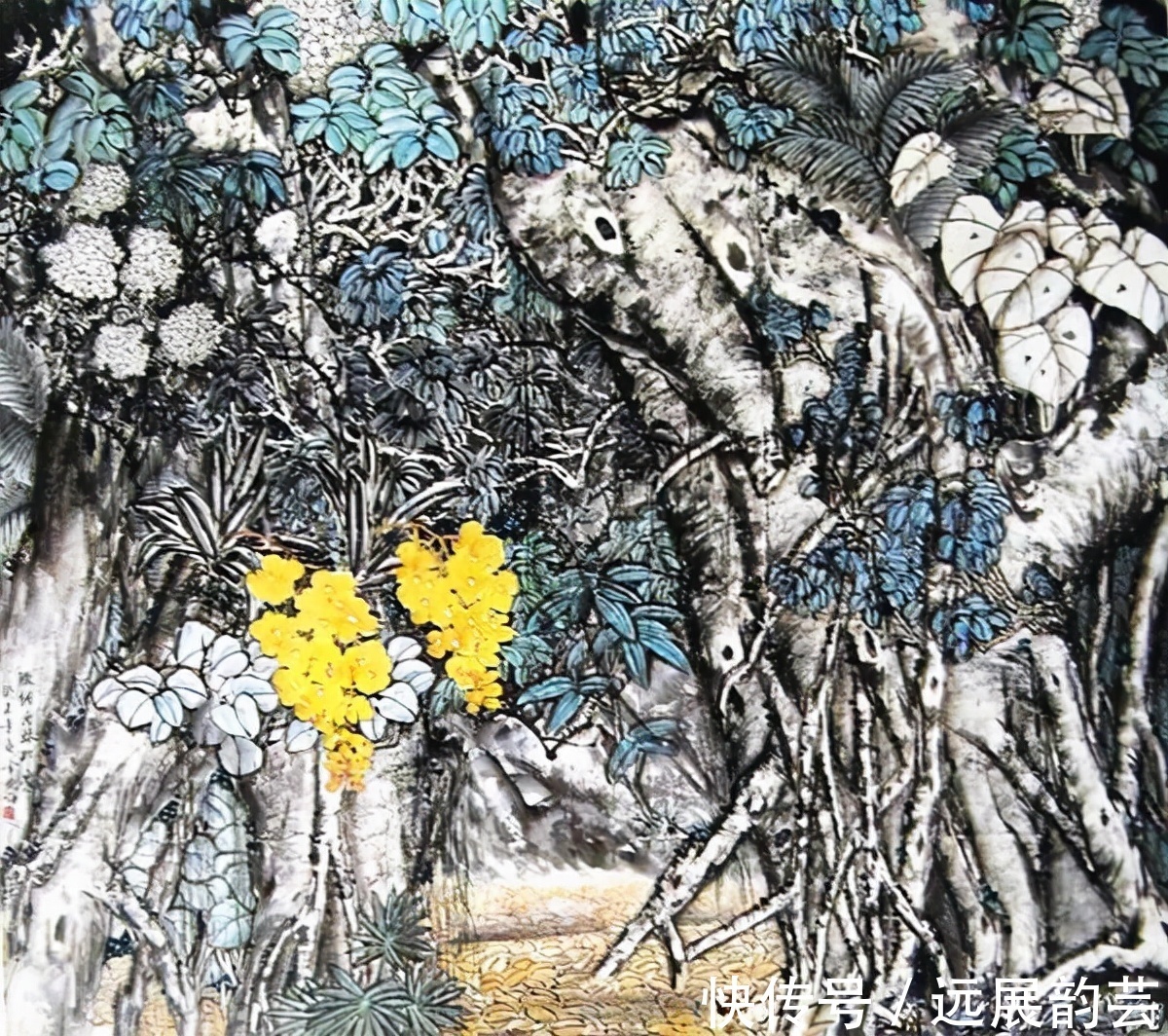 花鸟&自然的韵律——金晓海的水墨花鸟画