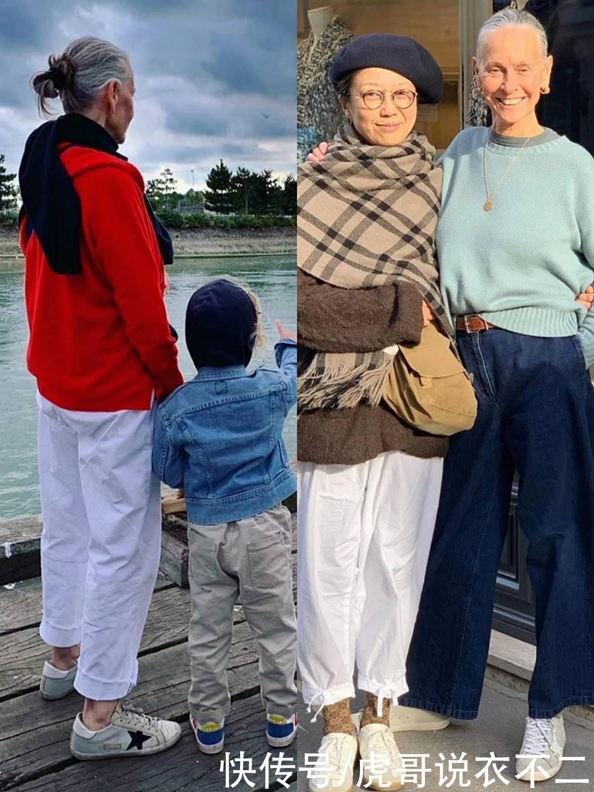 这位70岁的奶奶太励志，从素人到时尚咖，长皱纹腰腹圆润也时尚