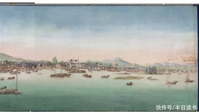 广州|清末广州珠江滩景，半殖民地的“通商口岸”!