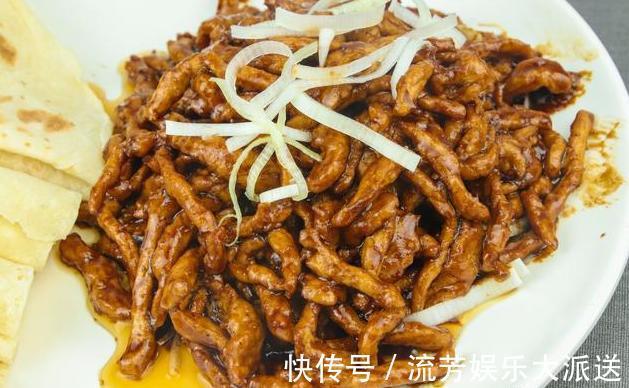 京酱肉丝正确吃法不用猪肉，降低成本，好吃到让你舔手指