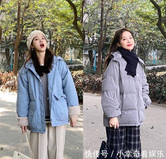 羽绒服怎么穿才好看?那是你没选对款式,来吧这次跟着学准没错