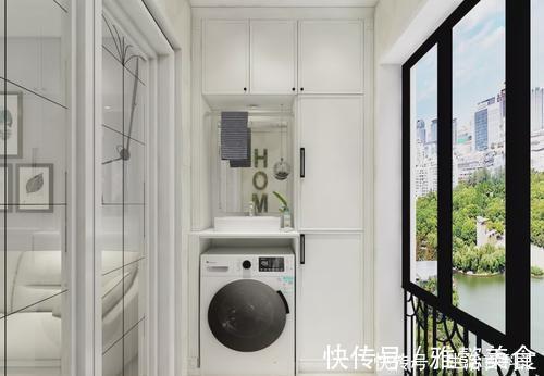 阳台上|房子装修不要把洗衣机放阳台,我家放错肠子都悔青,实在太坑了