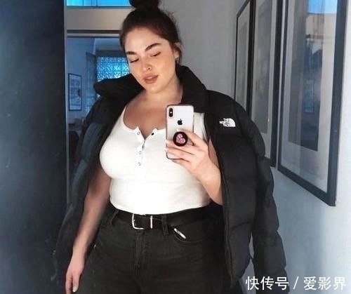 健身|微胖模特坚持健身，身材紧致，体重170斤还没有多余的赘肉