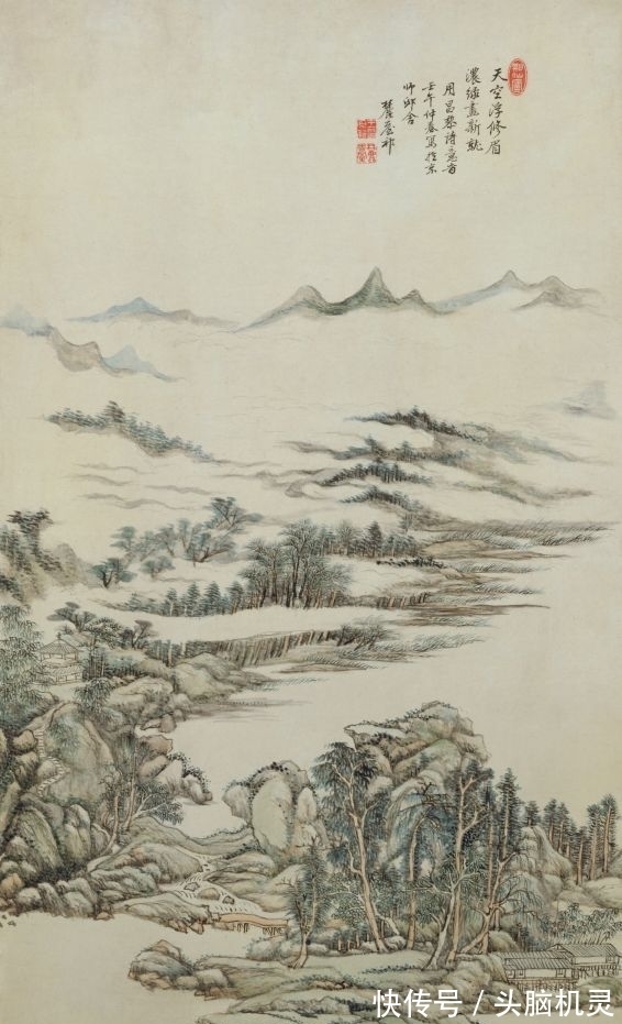 王原祁@清代早期绘画之——四画王VS四画僧