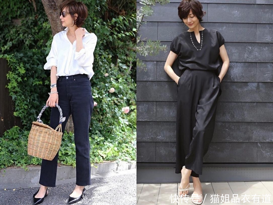衬衫|这才是“通勤风”应有打扮，简单却高级，51岁博主亲自示范给你看