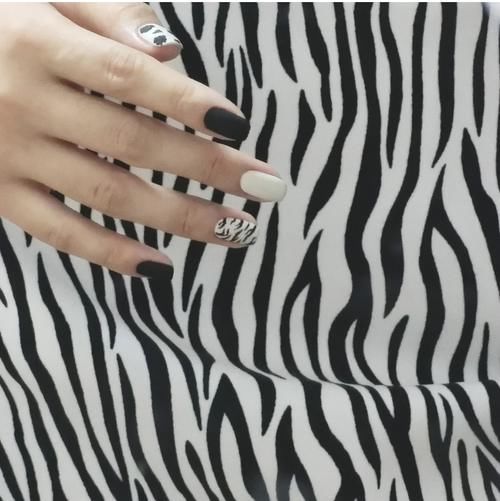 春天精致美甲合集！法式豹纹又纯又欲，它是颜值界的“天花板”