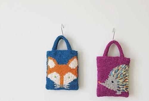 编织|把编织玩出新创意,棒针、钩针结合起来,提花也能用钩针表现