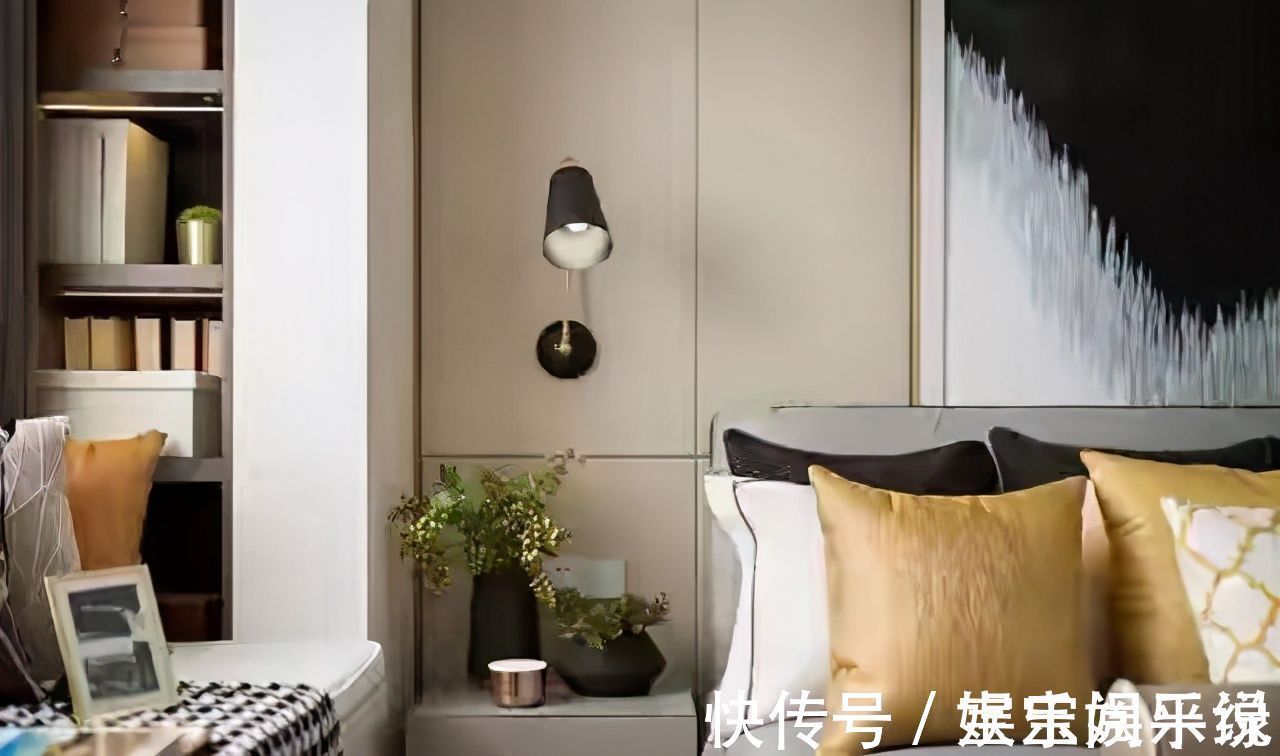 背景墙|90平米小三房,竟然打造了200个储物柜,真的太惊艳了