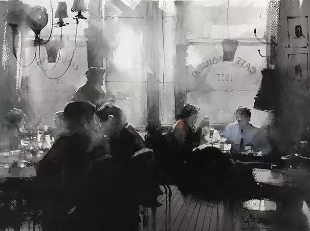 艺术家!世界上最有激情的水彩艺术家,这才是真正的水彩大师!