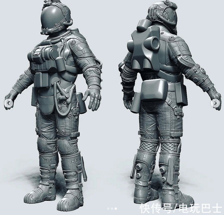 B社|B社游戏《星空》泄露新图 展示两套太空服