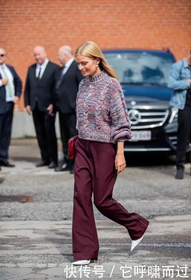 秋冬穿拖地裤,太太太太显腿长了