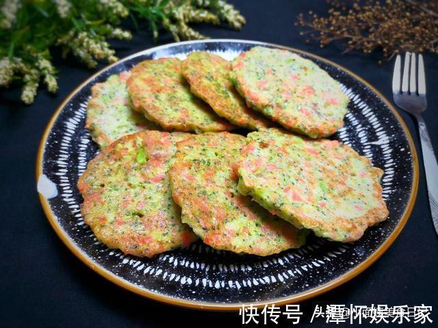 鲜香|秋天,我常用这菜做早餐饼,5分钟出锅,鲜香软嫩,儿子最爱吃