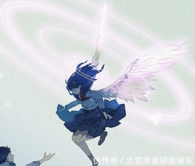天蓝|甜丧·低糖·动漫情头:愿雾尽天蓝,为你把发绾。