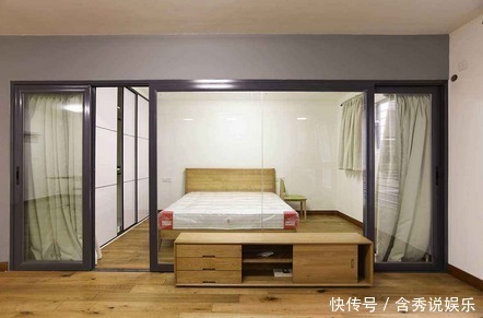 玻璃|头一次见用玻璃做隔断,真是美观又实用,老师傅都说小户型正合适