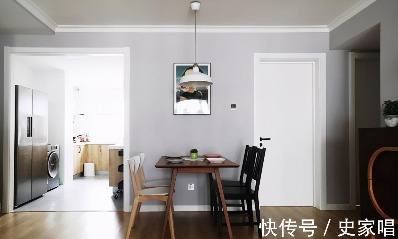 乳胶漆|极简风的新房入住,入户就被开放式的设计迷住,整体大气又温馨