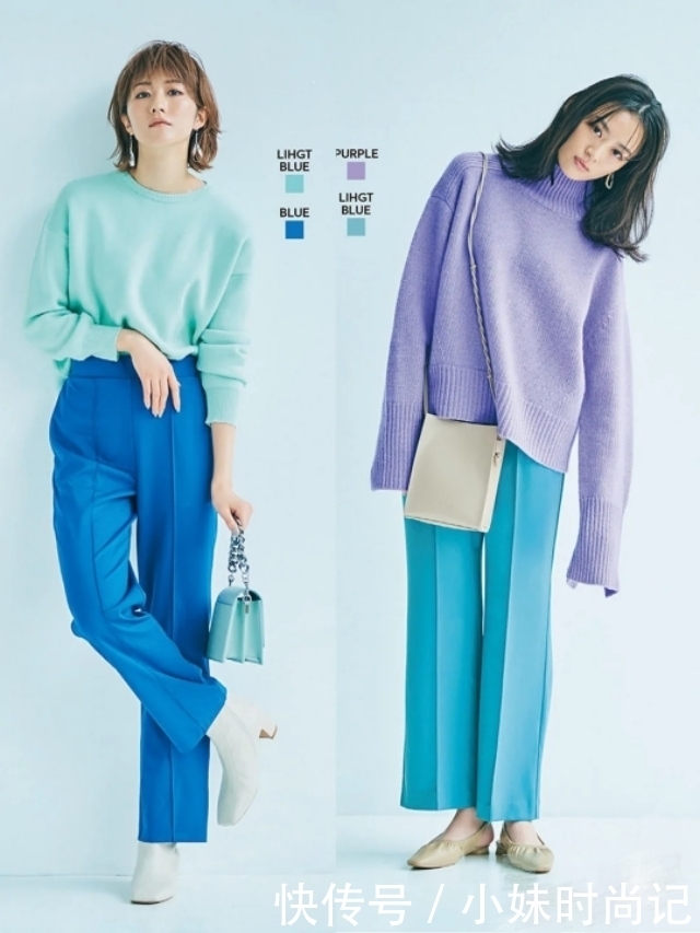 日系MM太会穿,一秒吸睛的冬季穿搭配色,太好看!